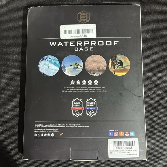 BRAND NEW OPEN BOX | iPad 10 | Waterproof Case - Picture 6 of 11